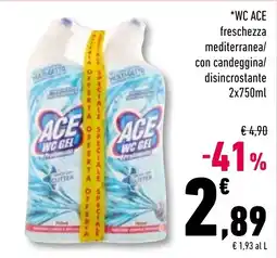 Conad Superstore Ace wc gel offerta