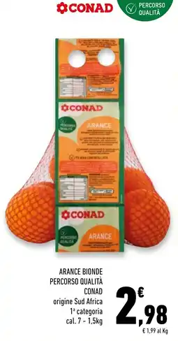 Conad Superstore Arance bionde Conad offerta