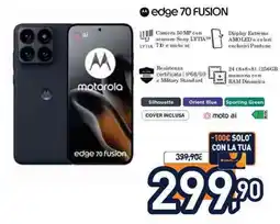 Unieuro motorola edge 70 fusion offerta