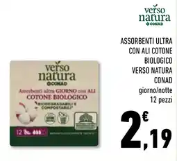 Conad Superstore Assorbenti ultra giorno/notte verso natura offerta