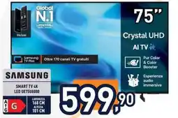 Unieuro Samsung Smart TV 4K offerta