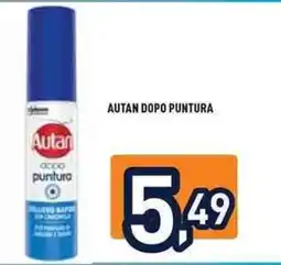 Unieuro Autan dopo puntura offerta