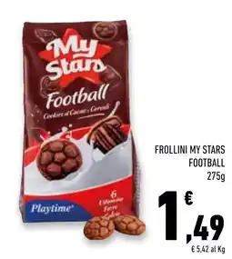 Conad Superstore Frollini My Stars Football offerta