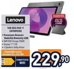 Unieuro Lenovo TAB IDEA PAD 11 offerta