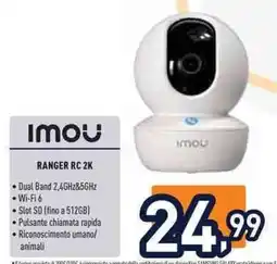 Unieuro Imou Ranger RC 2K offerta