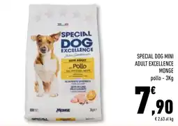 Conad Superstore Special Dog Mini Adult Excellence Monge offerta