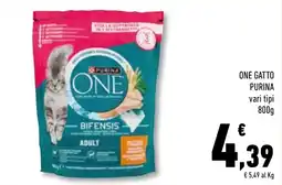 Conad Superstore One gatto purina bifensis adult offerta