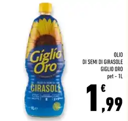 Conad Superstore Olio di semi di girasole Giglio Oro offerta