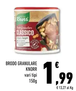 Conad Superstore Brodo granulare Knorr classico offerta