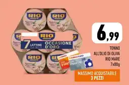 Conad Superstore Tonno all'olio di oliva Rio Mare offerta