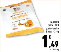Conad Superstore Tarallini Tarall'Oro offerta