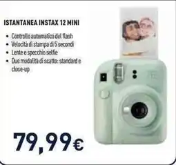 Unieuro Istantanea Instax 12 Mini offerta