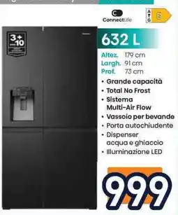 Unieuro Connectlife frigorifero offerta