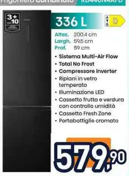 Unieuro Frigo combinato RB440N4APD offerta
