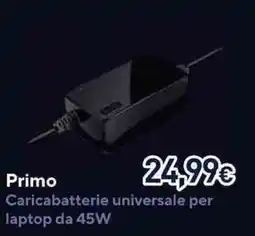 Unieuro Primo Caricabatterie universale per laptop da 45W offerta