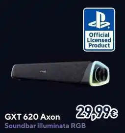Unieuro GXT 620 Axon Soundbar illuminata RGB offerta