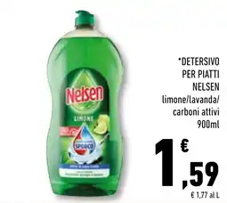 Conad Superstore Detersivo per piatti Nelson limone offerta