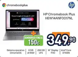 Unieuro HP Chromebook Plus offerta