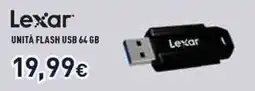 Unieuro Unità flash USB Lexar offerta