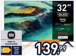 Unieuro Mi Smart TV QLED HD 32FPRO offerta