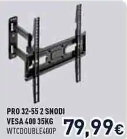 Unieuro Pro 32-55 2 snodi offerta
