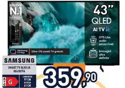 Unieuro Samsung Smart TV QLED 4K offerta