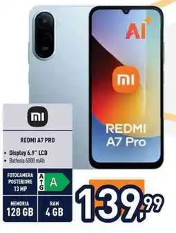 Unieuro Redmi A7 Pro offerta