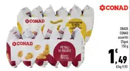 Conad City Snack Conad assortiti offerta