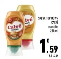 Conad City Salsa top down Calvé assortite offerta