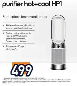 Unieuro Purificatore termoventilatore offerta