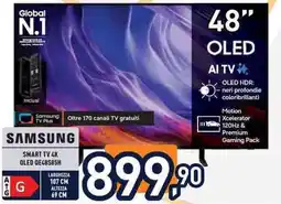 Unieuro Samsung Smart TV 4K OLED QE48S85H offerta