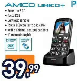 Unieuro Amico Unico+ offerta