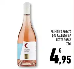 Conad Superstore Primitivo rosato del salento igp notte rossa offerta