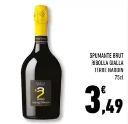 Conad Superstore Spumante brut ribolla gialla terre nardin offerta