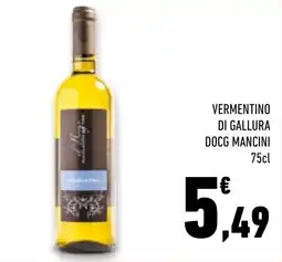 Conad Superstore Vermentino di Gallura DOCG Mancini offerta