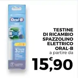Conad Superstore Testine di ricambio spazzolino elettrico Oral-B offerta