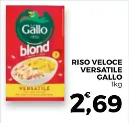 Conad Superstore Riso veloce versatile Gallo offerta