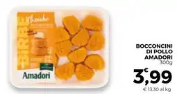 Conad Superstore Bocconcini di pollo Amadori offerta