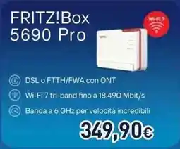 Unieuro FRITZ!Box 5690 Pro offerta