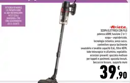 Conad Superstore Ariete scopa elettrica con filo offerta