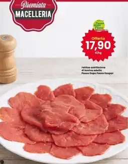 Interspar Fettine sottillissime di bovino adulto Passo Dopo Passo Despar offerta