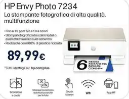 Unieuro HP Envy Photo 7234 offerta