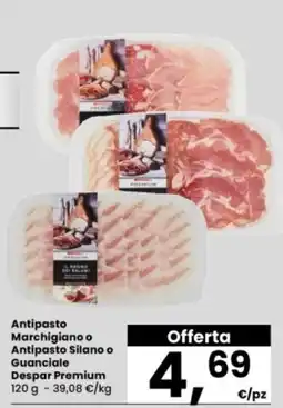 Interspar Antipasto Marchigiano o Antipasto Silano o Guanciale Despar Premium offerta