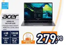 Unieuro Acer Aspire Lite offerta