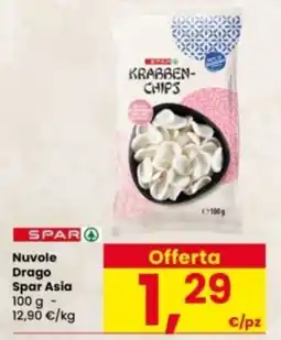 Interspar Nuvole Drago Spar Asia offerta