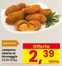 Interspar Jalapeno ripieno al formaggio offerta