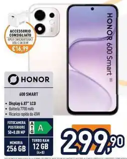 Unieuro Honor 600 Smart offerta