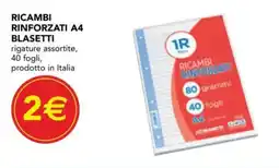 Esselunga Ricambi rinforzati A4 Blasetti offerta