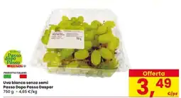Interspar Uva bianca senza semi Passo Dopo Passo Despar offerta