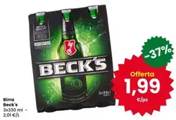 Interspar Birra Beck's offerta